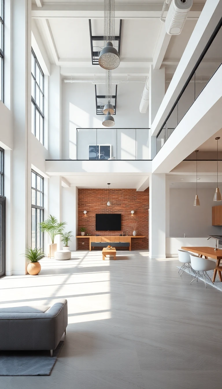 Render 3D de conversión local a vivienda